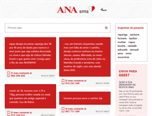 Tablet Screenshot of amor.revistaana.pt
